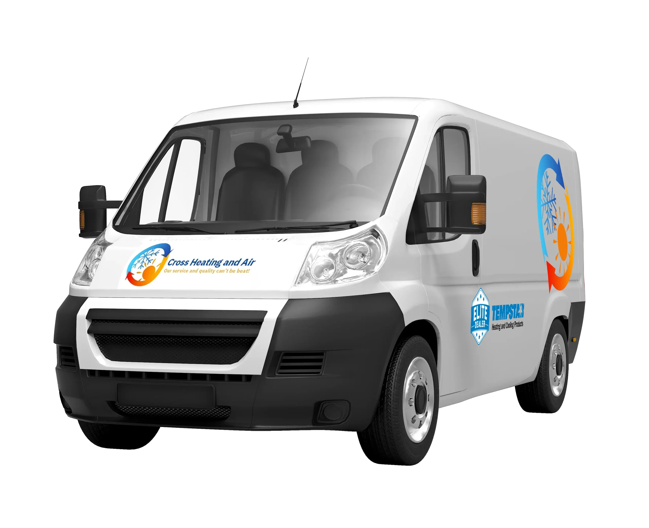 Cross Heating and Air Van